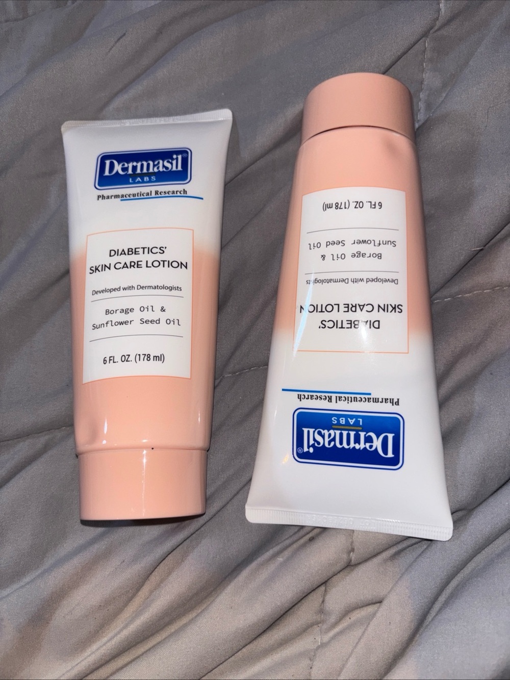 Dermasil Diabetics' Skin Care Lotion — Pink Hydrating Formula